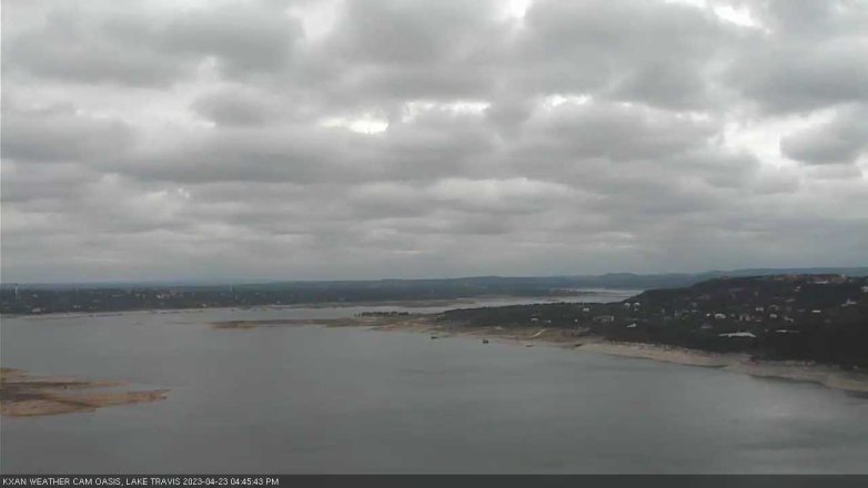 Lake Travis webcam, April 23, 2023 4:45 PM CT
