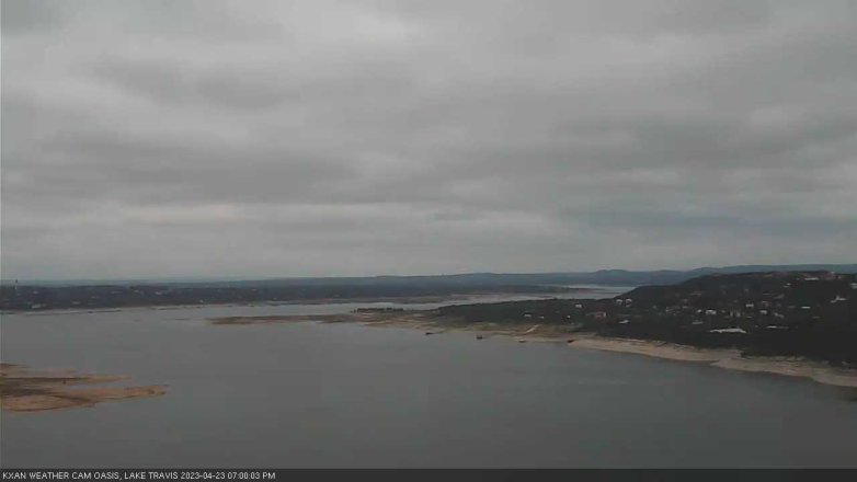 Lake Travis webcam, April 23, 2023 7:00 PM CT