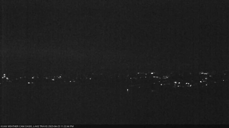 Lake Travis webcam, April 23, 2023 11:25 PM CT