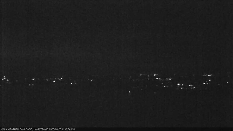 Lake Travis webcam, April 23, 2023 11:45 PM CT