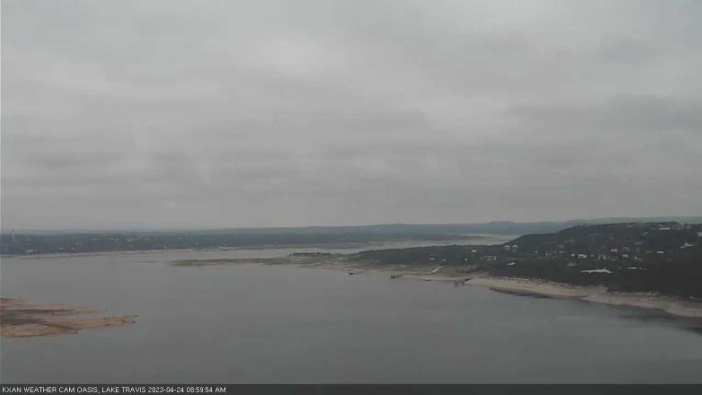 Lake Travis webcam, April 24, 2023 9:00 AM CT