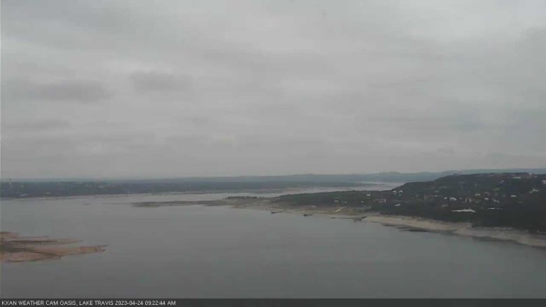 Lake Travis webcam, April 24, 2023 9:25 AM CT