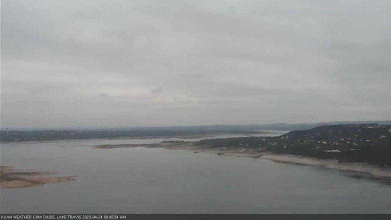 Lake Travis webcam, April 24, 2023 9:45 AM CT