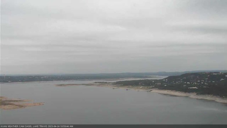 Lake Travis webcam, April 24, 2023 11:00 AM CT