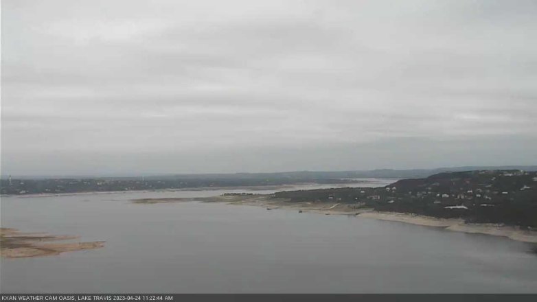 Lake Travis webcam, April 24, 2023 11:25 AM CT