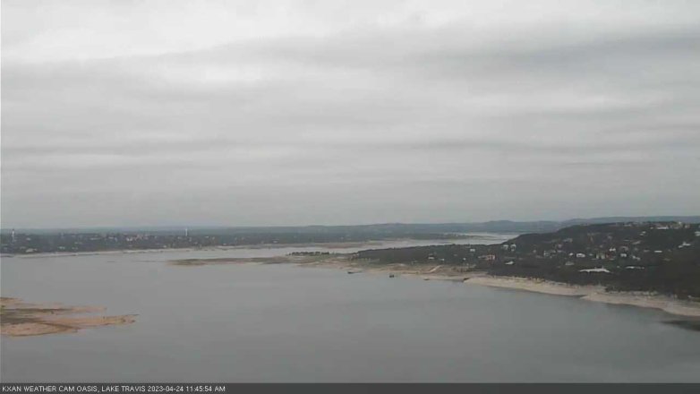 Lake Travis webcam, April 24, 2023 11:45 AM CT