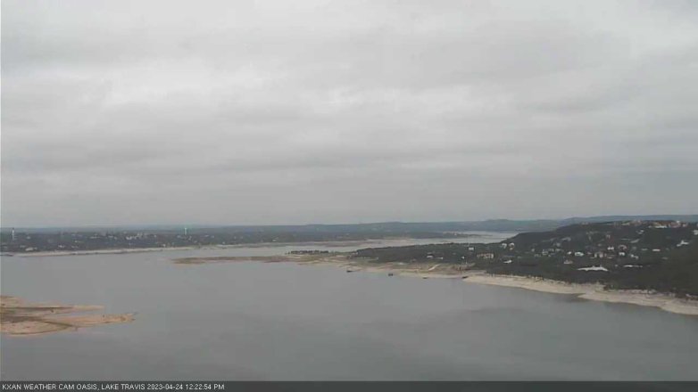 Lake Travis webcam, April 24, 2023 12:25 PM CT