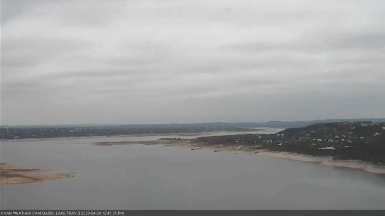 Lake Travis webcam, April 24, 2023 12:45 PM CT
