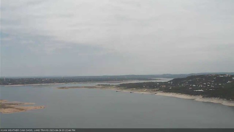 Lake Travis webcam, April 24, 2023 1:25 PM CT