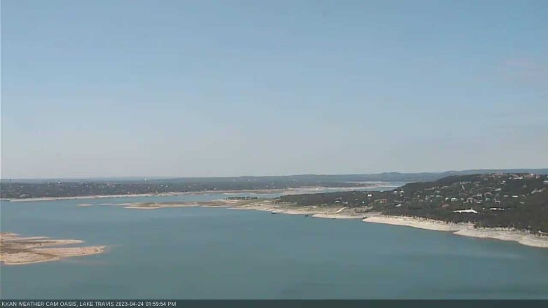Lake Travis webcam, April 24, 2023 2:00 PM CT