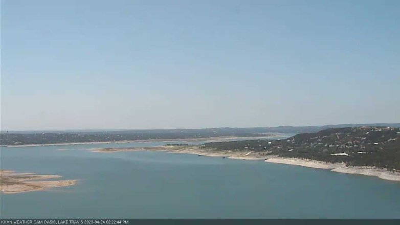 Lake Travis webcam, April 24, 2023 2:25 PM CT