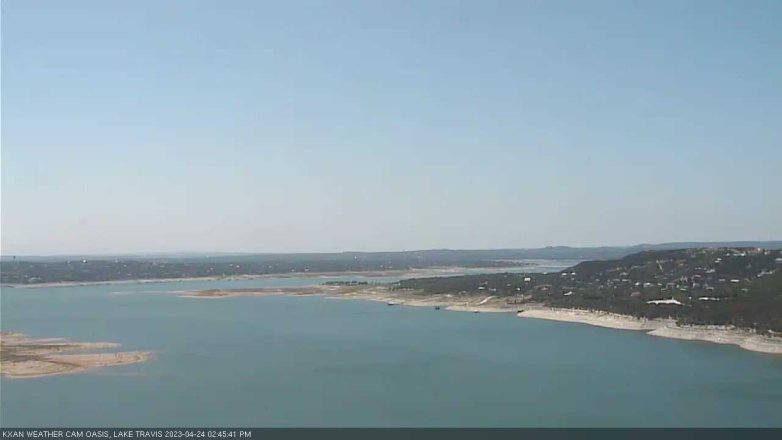 Lake Travis webcam, April 24, 2023 2:45 PM CT