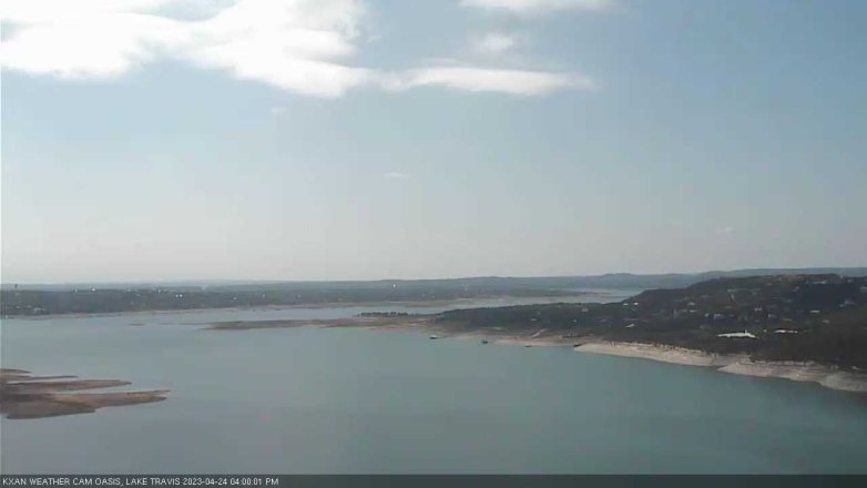 Lake Travis webcam, April 24, 2023 4:00 PM CT