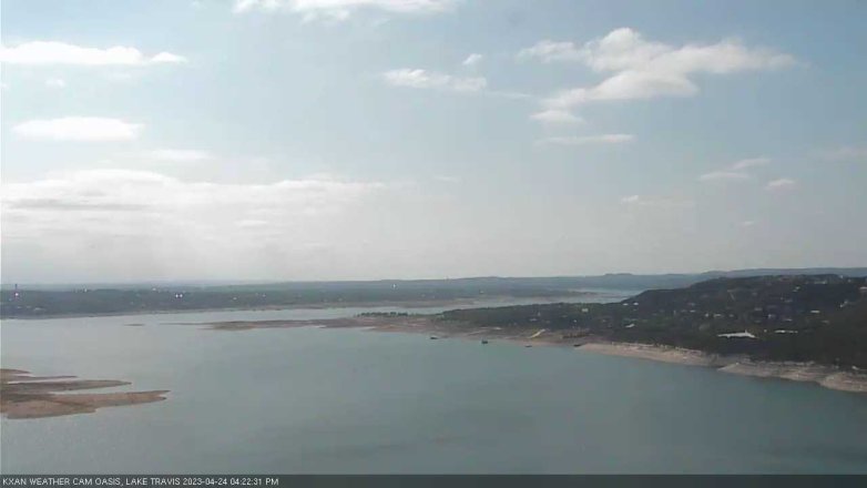 Lake Travis webcam, April 24, 2023 4:25 PM CT