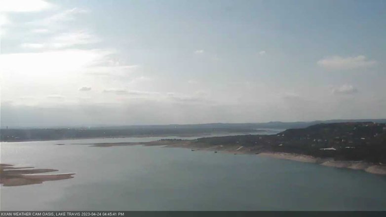 Lake Travis webcam, April 24, 2023 4:45 PM CT