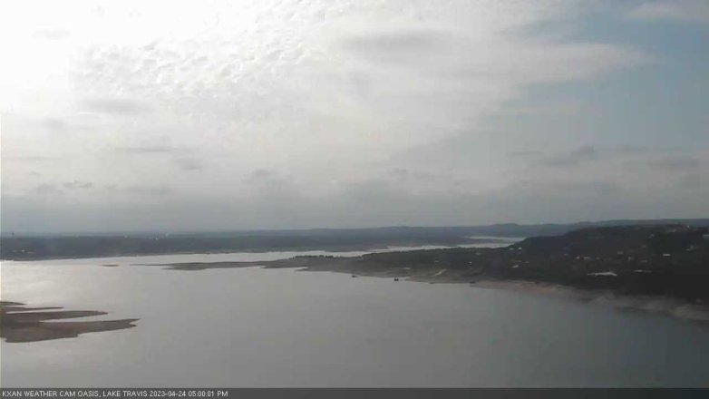 Lake Travis webcam, April 24, 2023 5:00 PM CT