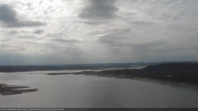 Lake Travis webcam, April 24, 2023 5:25 PM CT