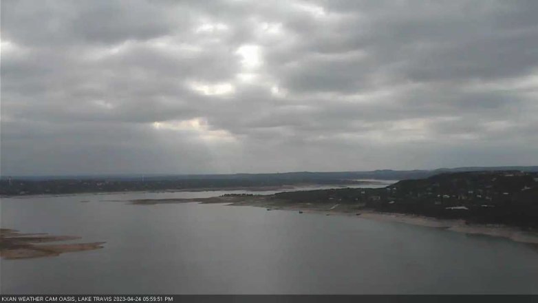 Lake Travis webcam, April 24, 2023 6:00 PM CT