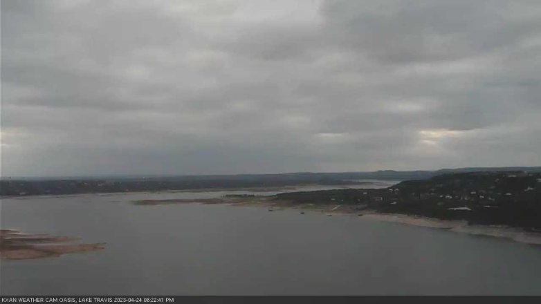 Lake Travis webcam, April 24, 2023 6:25 PM CT
