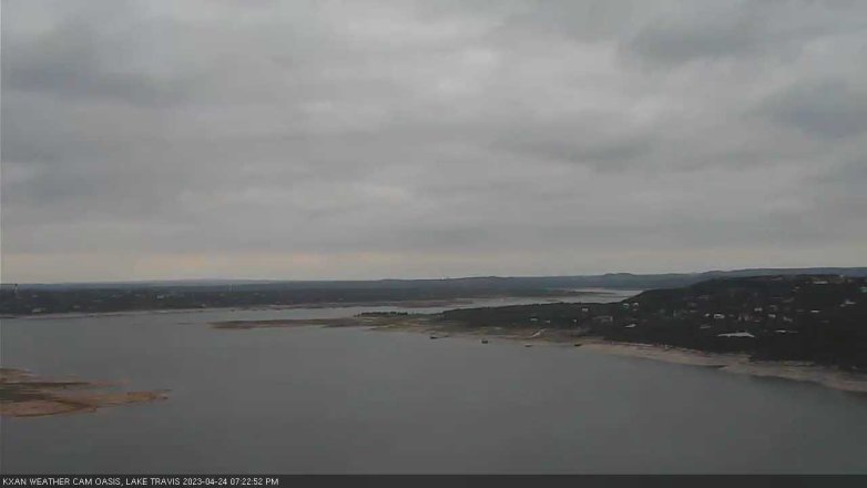 Lake Travis webcam, April 24, 2023 7:25 PM CT