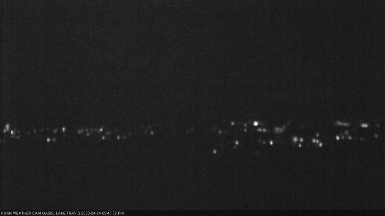 Lake Travis webcam, April 24, 2023 9:45 PM CT