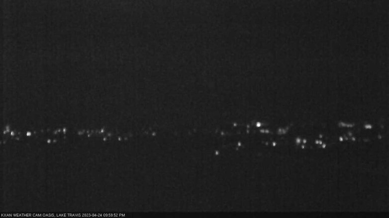Lake Travis webcam, April 24, 2023 10:00 PM CT
