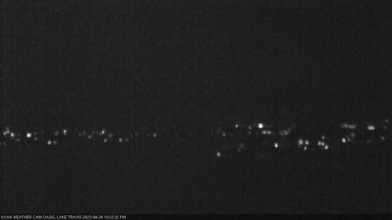 Lake Travis webcam, April 24, 2023 10:25 PM CT
