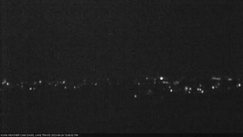 Lake Travis webcam, April 24, 2023 10:45 PM CT