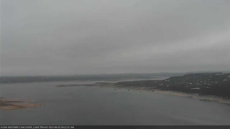 Lake Travis webcam, April 25, 2023 9:25 AM CT