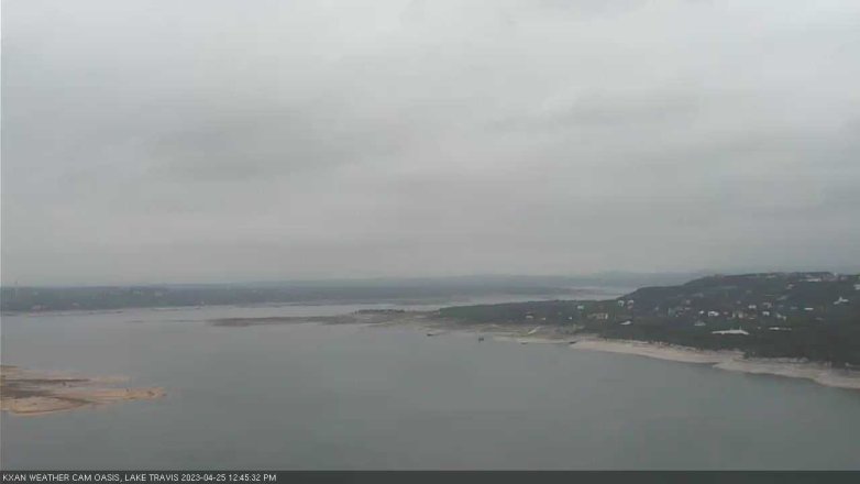 Lake Travis webcam, April 25, 2023 12:45 PM CT