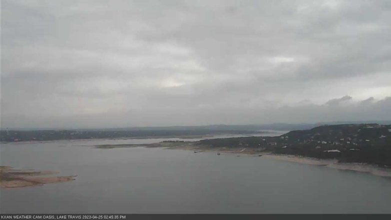 Lake Travis webcam, April 25, 2023 2:45 PM CT