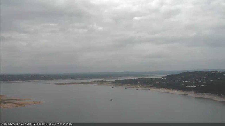 Lake Travis webcam, April 25, 2023 3:45 PM CT