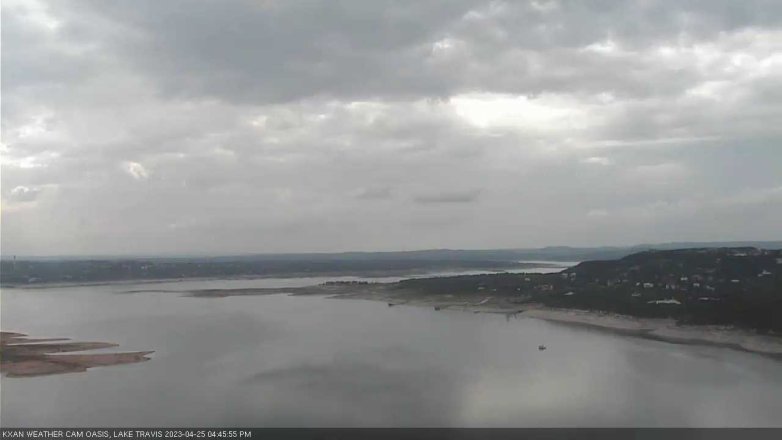 Lake Travis webcam, April 25, 2023 4:45 PM CT