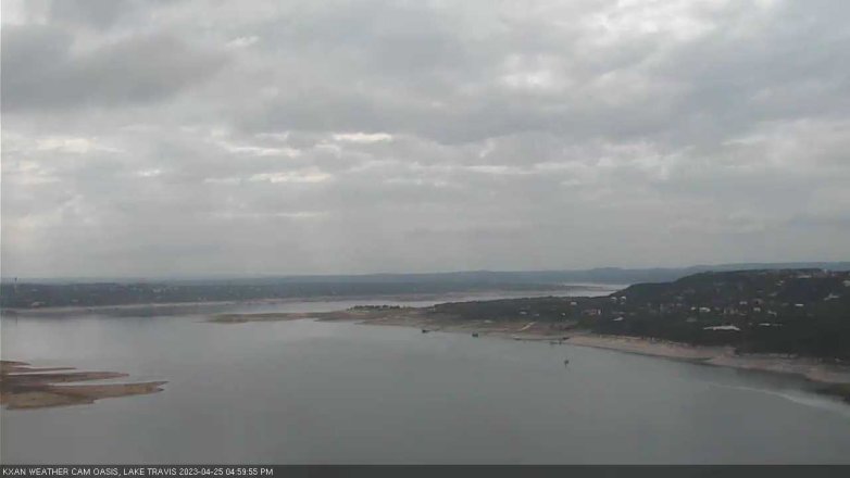 Lake Travis webcam, April 25, 2023 5:00 PM CT