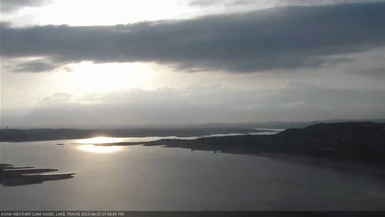 Lake Travis webcam, April 25, 2023 7:00 PM CT
