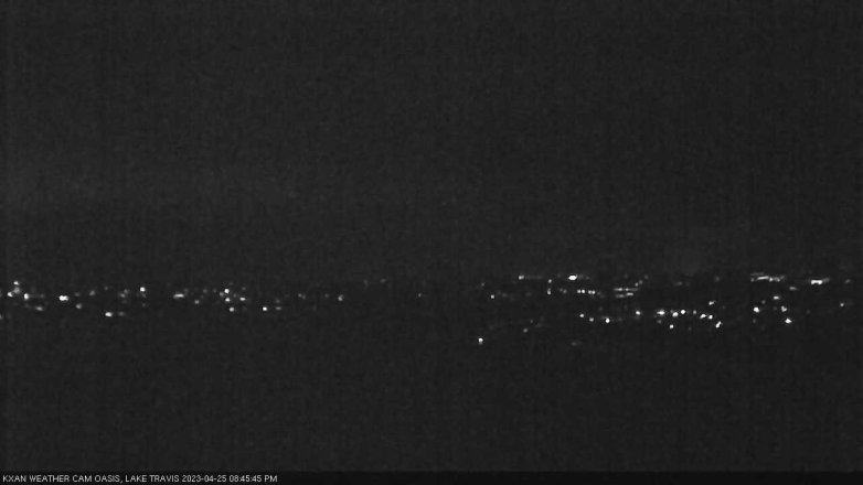 Lake Travis webcam, April 25, 2023 8:45 PM CT