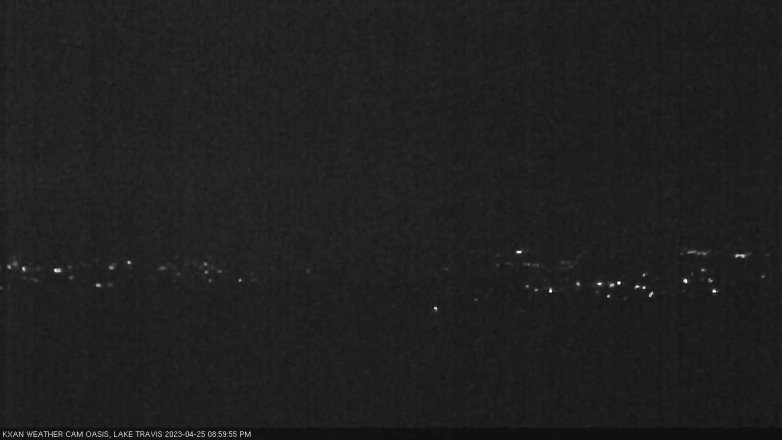 Lake Travis webcam, April 25, 2023 9:00 PM CT
