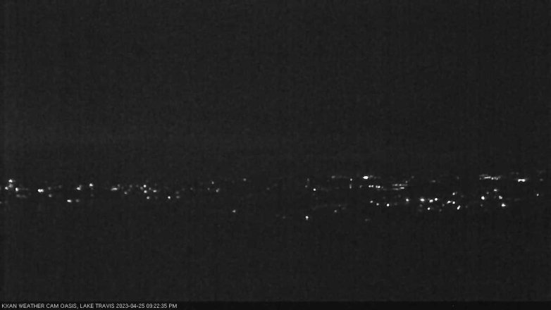 Lake Travis webcam, April 25, 2023 9:25 PM CT