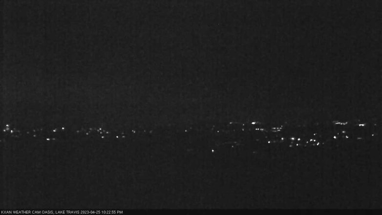 Lake Travis webcam, April 25, 2023 10:25 PM CT