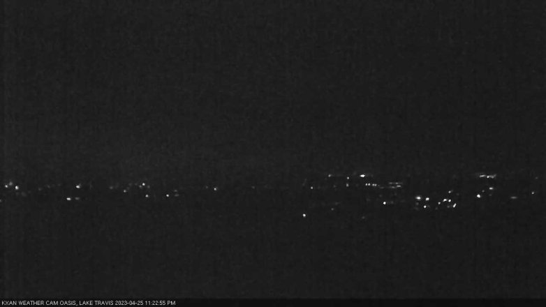Lake Travis webcam, April 25, 2023 11:25 PM CT