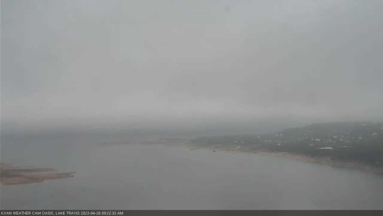 Lake Travis webcam, April 26, 2023 9:25 AM CT