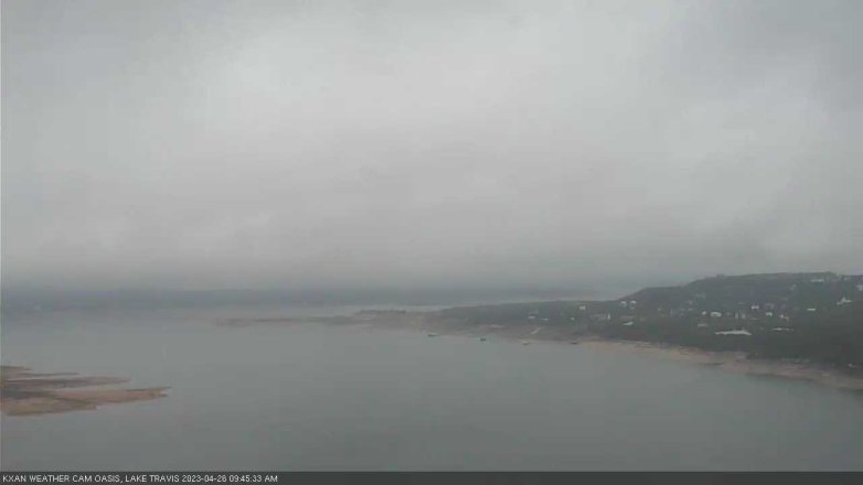 Lake Travis webcam, April 26, 2023 9:45 AM CT