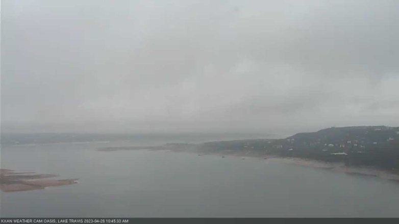 Lake Travis webcam, April 26, 2023 10:45 AM CT