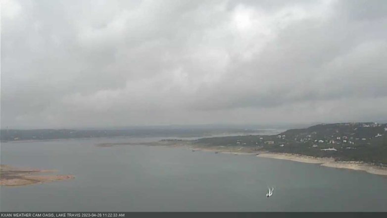 Lake Travis webcam, April 26, 2023 11:25 AM CT