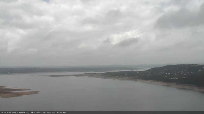 Lake Travis webcam, April 26, 2023 11:45 AM CT