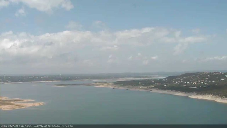 Lake Travis webcam, April 26, 2023 12:25 PM CT