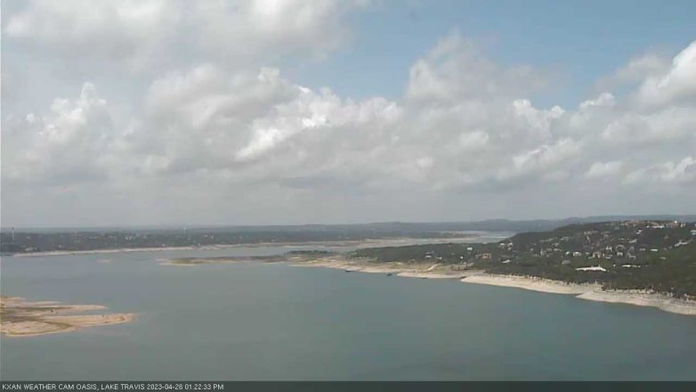 Lake Travis webcam, April 26, 2023 1:25 PM CT