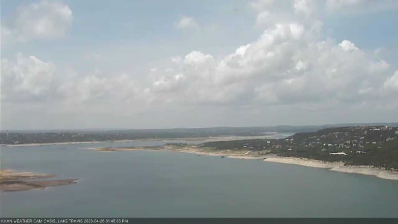 Lake Travis webcam, April 26, 2023 1:45 PM CT