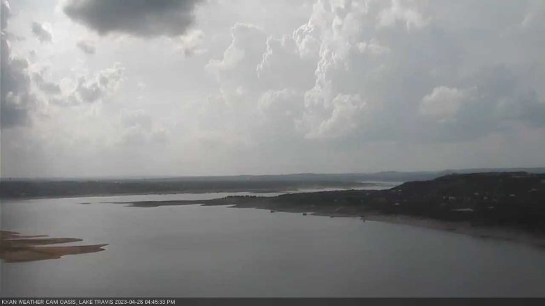 Lake Travis webcam, April 26, 2023 4:45 PM CT