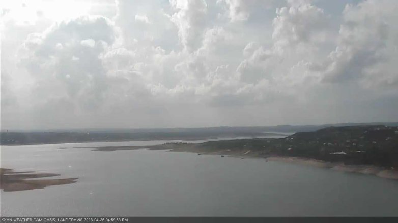 Lake Travis webcam, April 26, 2023 5:00 PM CT